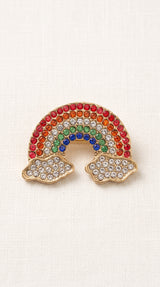 Broche Arco-Íris com Pedrarias