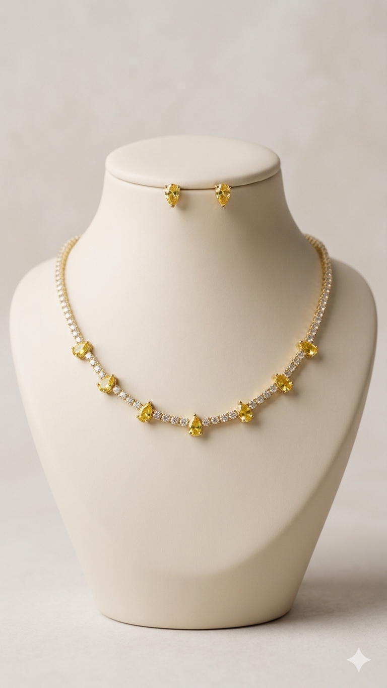 Conjunto Riviera Gota Amarela