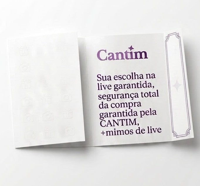 Acessório Feminino Cantim Coleção Especial - Peça Selecionada de Live 139,90