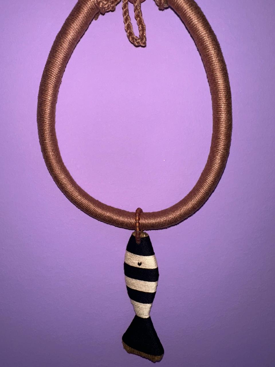 Colar Artesanal Peixe Handmade