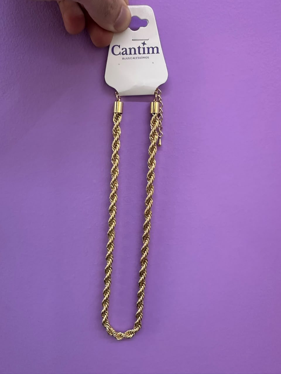 Colar Corrente Baiano – Elegância Clássica e Sofisticação Atemporal