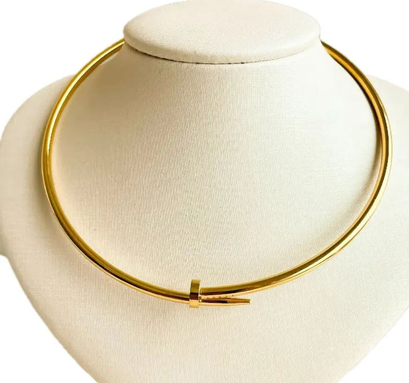 ✨ Choker Aro Prego – O Toque de Estilo que Falta no Seu Look! ✨