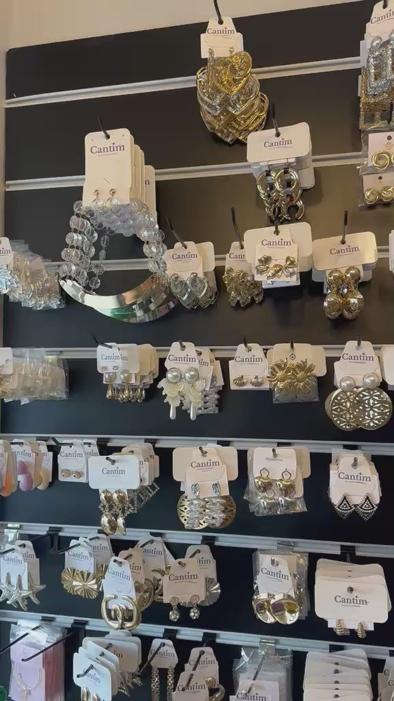Kit Surpresa Cantim - Curadoria Exclusiva para Atacado com Brincos Elegantes